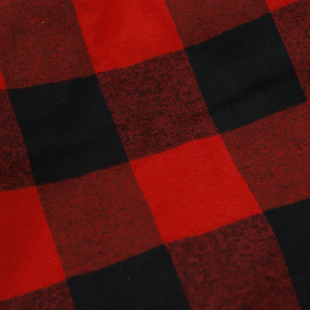 Buffalo Check Flannel fabric swatch