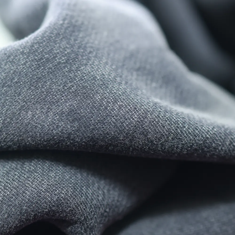 Brushed Fleece in Storm Grey